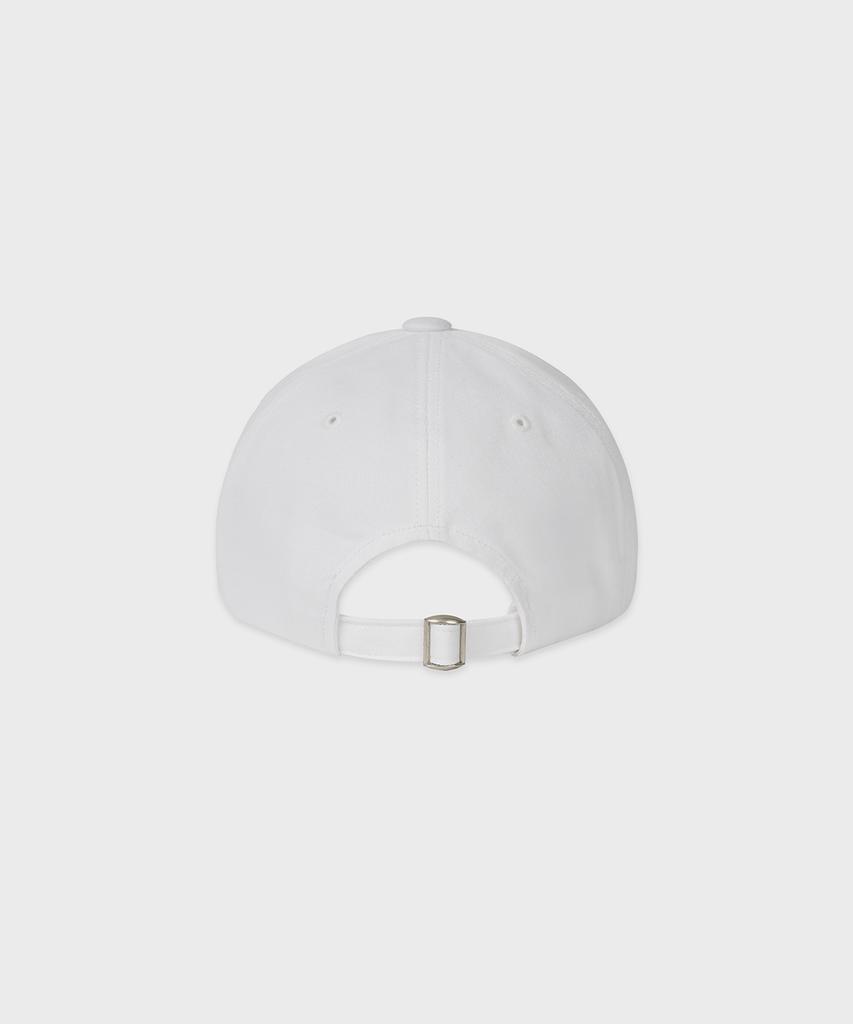 Sseonlis Lettering Ball Cap (White/Navy)