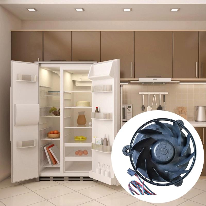 Refrigerator Fan Motor Model Efficient Cooling Motor Refrigerator Repair Part Fridge Fan Motor Great for Various Models