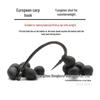 10-Piece Tungsten-Weighted European Carp Fishing Rigs with Sinkers