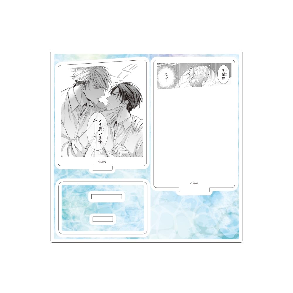 

Mariko Nekono Sensei 01 Summer BL Fair Acrylic Stand Plate Working Couple s Vacation [Official Illustration]