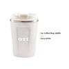 hijk1 Car Cafe Coffee Mug 380ML Stainless Steel Thermos Mug For VW Golf Tiguan T-Roc Polo Passat ID.4 T-Cross ID.3 Taigo ID.7 Atlas