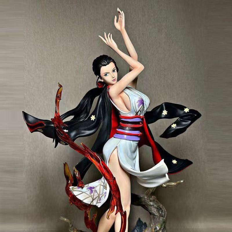 One Piece Anime Figure Collectible Toys 2D Beautiful Girl Demon's Daughter Nicole Robin Replacement Model Doll for Display