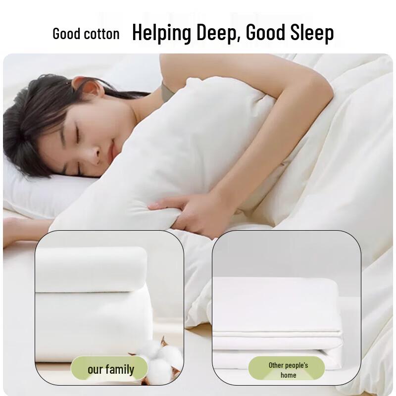 Disposable Cotton Feel 4-Piece Bedding Set