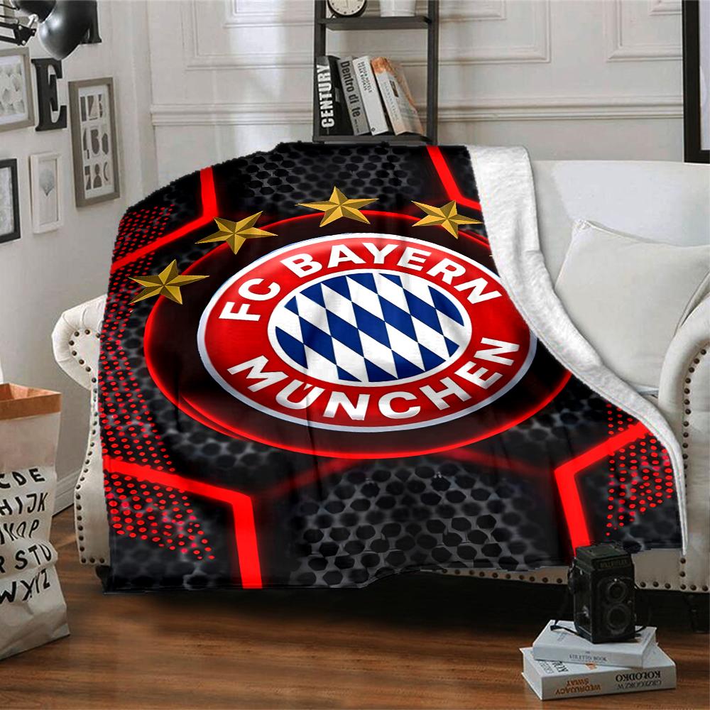 1pc Football Team (37) Blanket, Gift, for Men and Women, Soft Blanket, Good for Sofa Bed Couch Travel, Lightweight Flannel Blanket