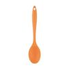 5 Color Food Grade Silicone Long-handled Soup Spoon Solid Color Kids Spoon Kitchen Silicone Spoon Flatware Utensils Accessories