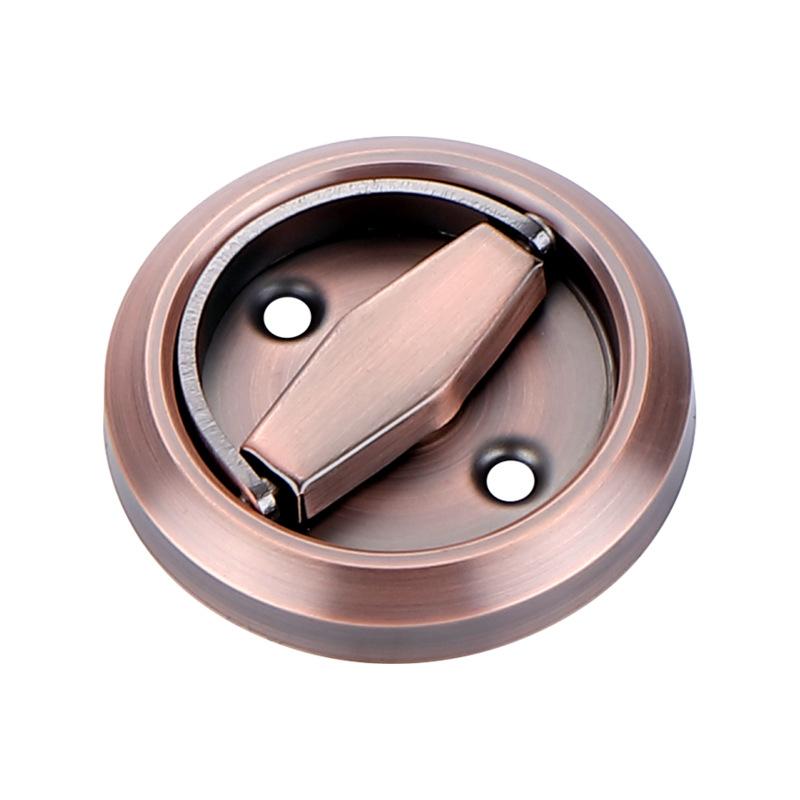 Edelstahl Zugring Türschloss Wohnzimmer Badezimmer Hintergrundwand Einseitig Verdeckt Unsichtbar Rundgriffschloss