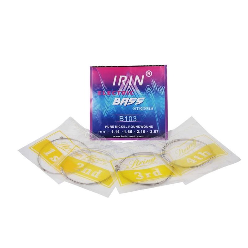 1.14mm-2.67mm Nickel Alloy Electric Bass String Instrument DIY Repair Bass Parts