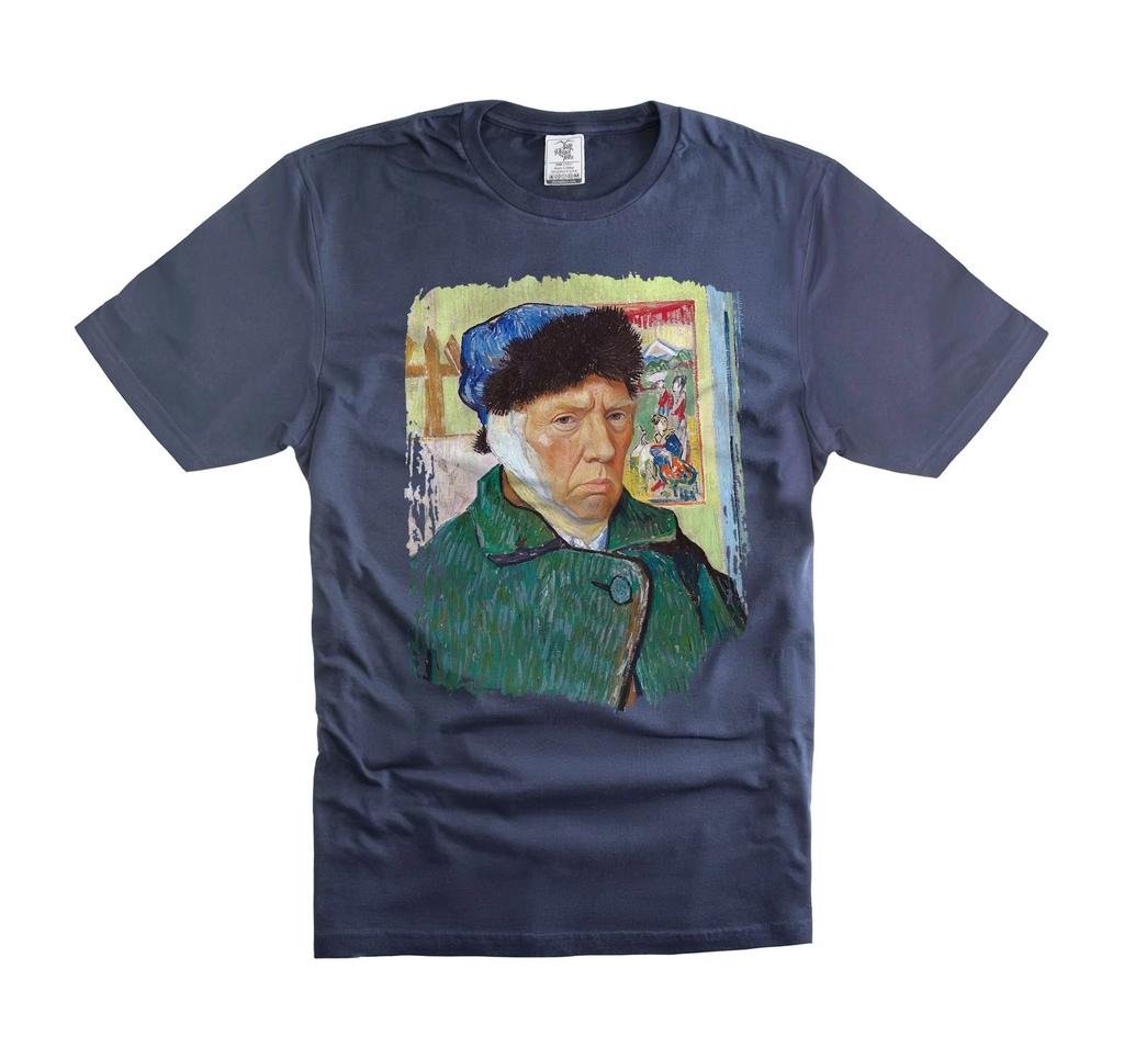Funny Donald Trump Tee Shirt Trump Humor Humorous T-Shirt Trump Van Gogh Shirt