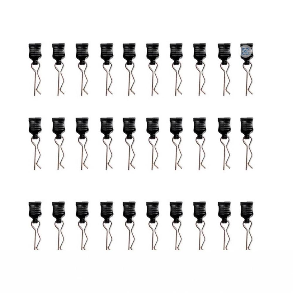12pcs R-type RC Car Body Clips Pin with Tab RC Cars Parts Car Body Shell Clip  Model Assembly