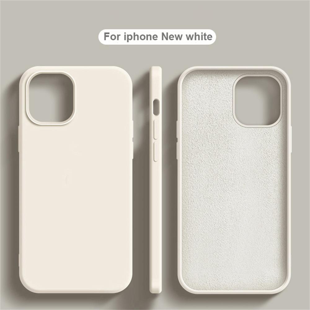 Simple Solid Color Phone Case For iPhone 16 Pro Max 15 14 11 12 13 Pro Max 12 16 Pro  Shockproof Cover