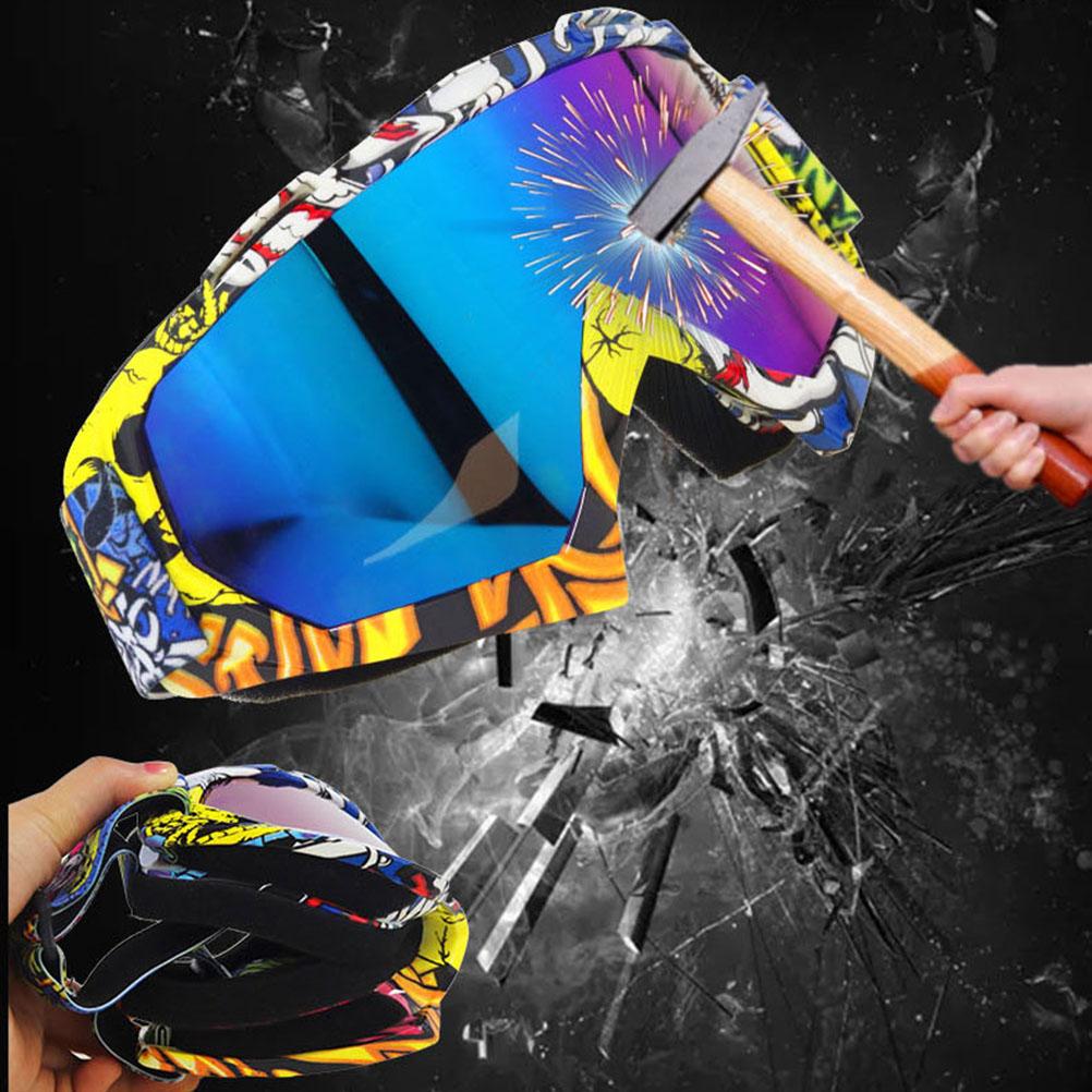 Motocross Brille Motorradbrille Winddichte Schutzbrille für Motorrad Dirtbike