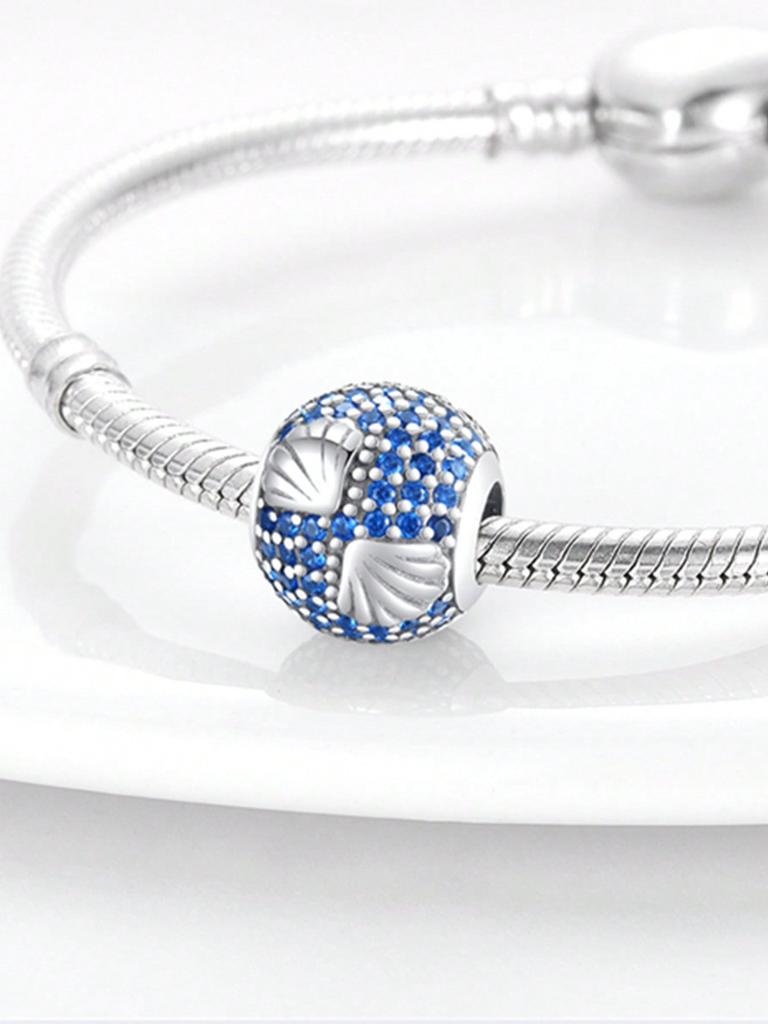 Charms Plata Copper Colors Blue Starfish Octopus Beads Charm Pendant For Original Bracelet For Women Diy Jewelry Love Gift