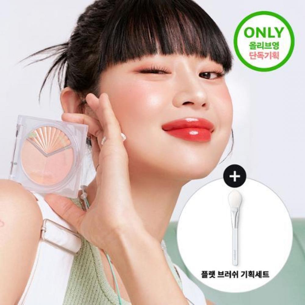 

Peripera [Brush Giveaway] Peripera V Highlighter Planning Single Item [Brush] No.1 Shining On