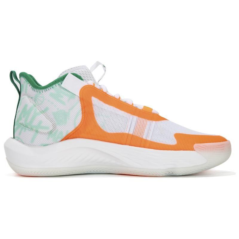 Adidas Adizero Select Comfortable Breathable Non-Slip Durable Lightweight Mid-Top Basketball Shoes Men Sneakers White Green IF0470