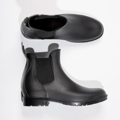 New Chelsea Fashion Rain Shoes Women's Short Tube Rain Boots Anti Slip Low Top Water Shoes Garden Waterproof Rubber Shoes