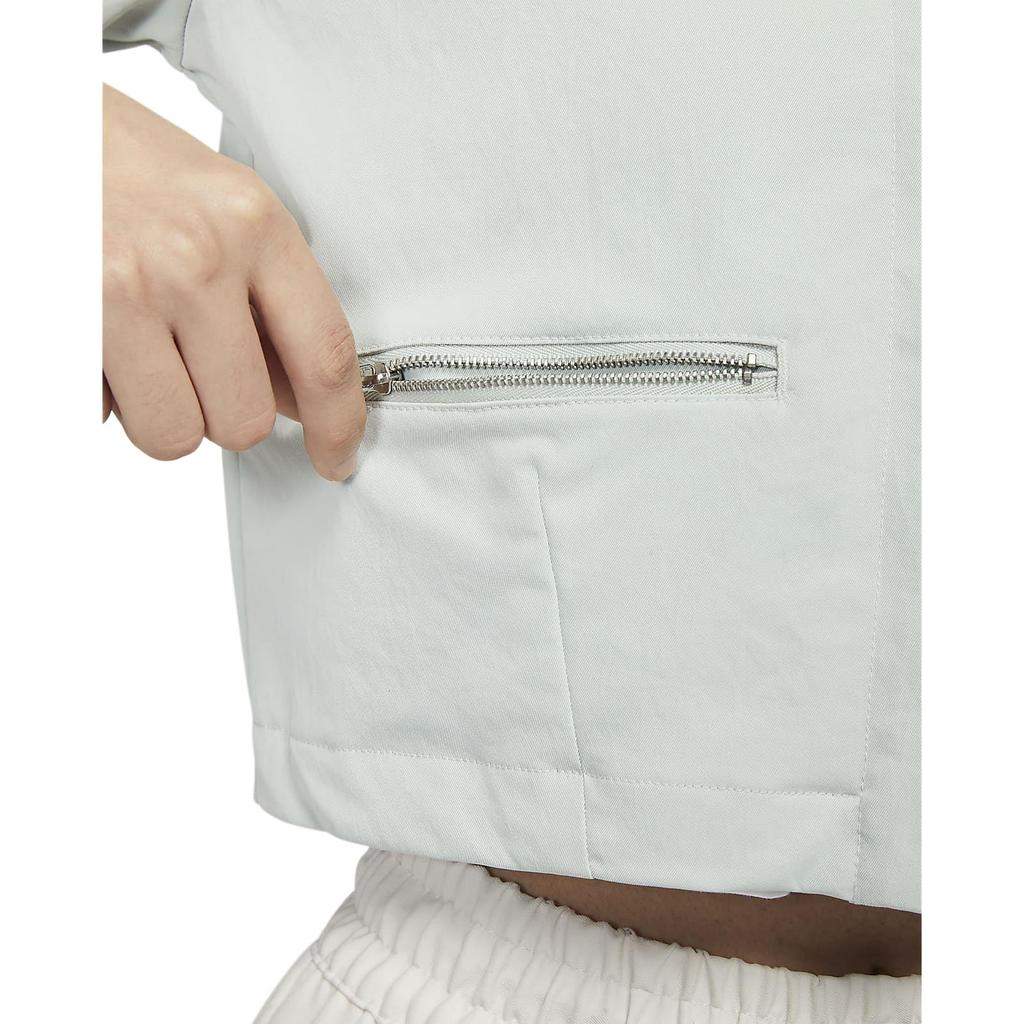 New Nike Shirt Women's Light Silver DV8241-034