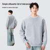 MINISO Men's Casual Crew Neck Printed Sweatshirt