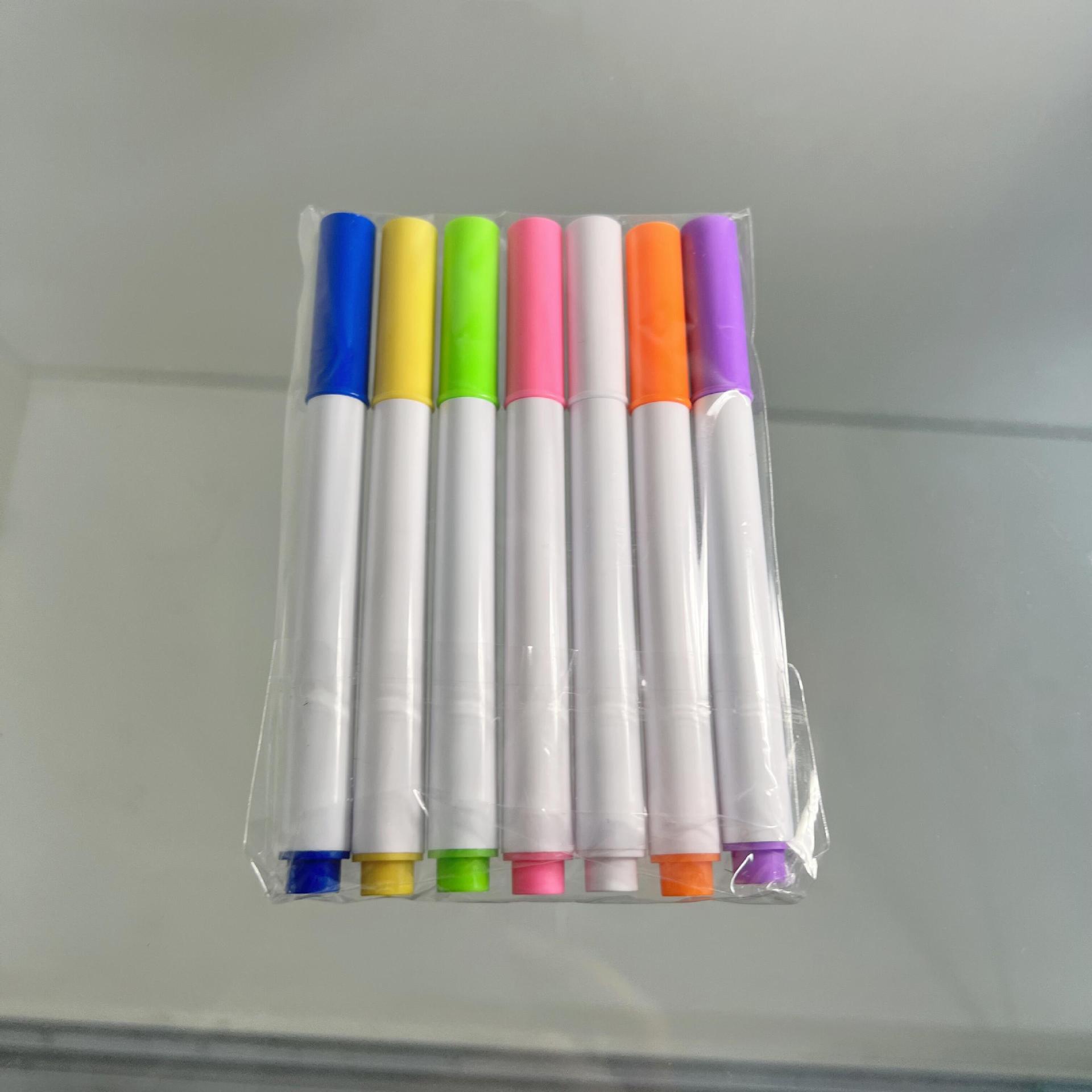 

Colored Liquid Chalk LED Erasable Pen for Children s Graffiti & Whiteboards