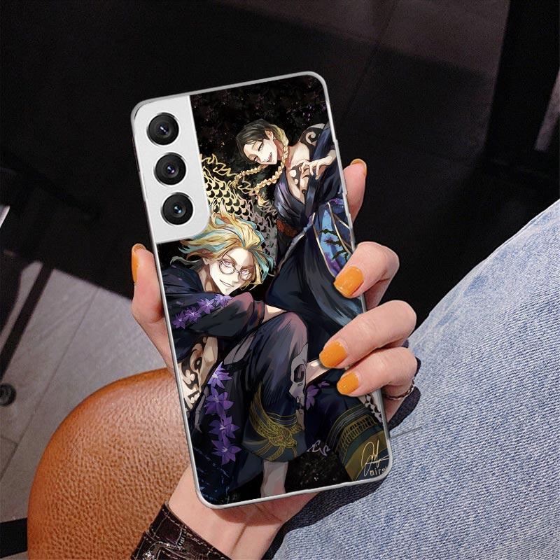 Ran Haitani Rindou Tokyo Aevengers Phone Case For Samsung Galaxy S24 S25 Edge S26 Ultra S23 S22 S21 Plus S20 FE + Personalized P