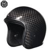 Carbon Fiber Retro Half Helmet for Men and Women - Electric Scooter & Outdoor Riding