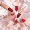 Matte Lipstick Nude Color - Non-drying Colored Makeup Matte Lipstick Lip Balm