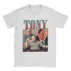 Novelty Tony Soprano Movie T-Shirt for Men Crewneck Cotton T Shirt Short Sleeve Tees Gift Idea Clothing