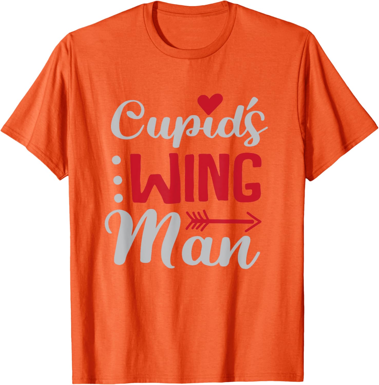 

Cupid s Wingman Graphic T-Shirt Valentine Matchmaker Arrow Print Casual Cotton Tee for Men 4XL