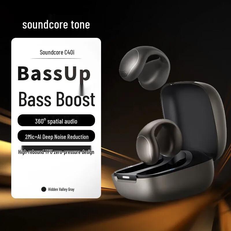 

SoundCore C40i Space Capsule Pro Clip-on Wireless Earbuds