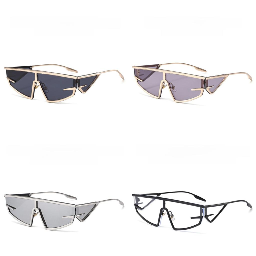 Futuristic Y2k Sun Glasses With Uv400 Protection For Fashionforward Outdoor Wear