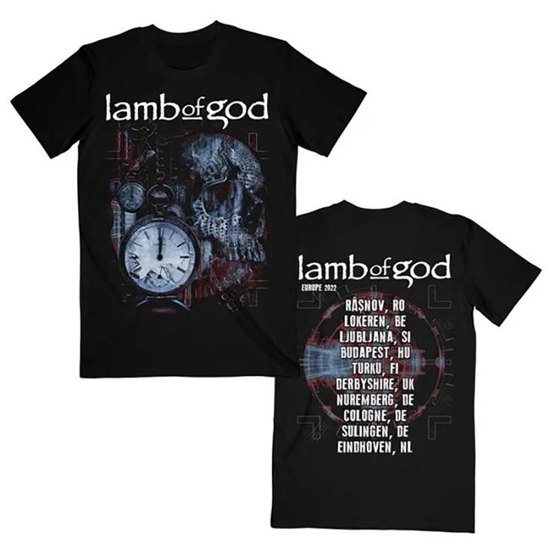 

Band 2 Sides Lamb Of God Cotton Unisex TShirt S5XL MC1580 Unisex T-Shirt XXXXL