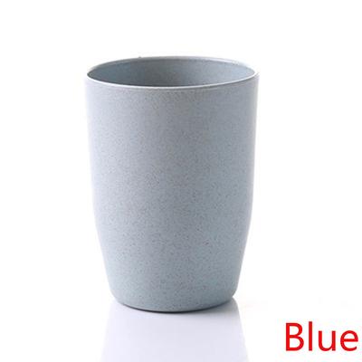Hem Tjock Circular Lover Bärbar Tandmugg Tandkrämskopp Tandborsthållare Tumbler