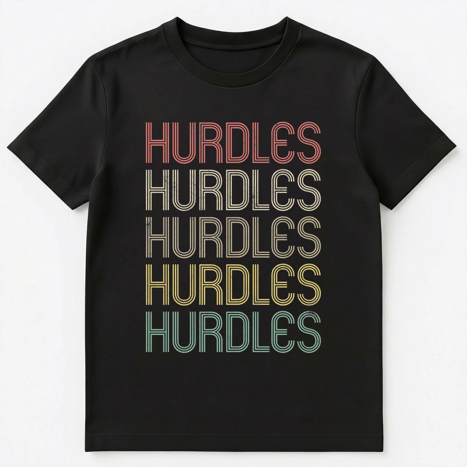 

Retro Style Hurdles Unisex T-Shirt M