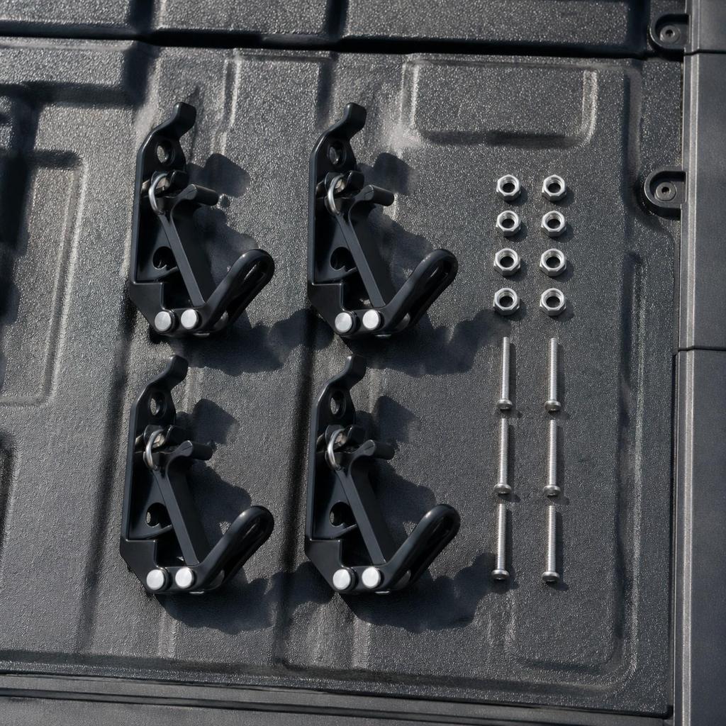 4 Pieces Roof-Rack Tool Clamp Secure Holder Space-Saving for Buses
