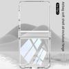 All-inclusive Hinged Four-corner Anti-drop Phone Case for Samsung Galaxy Z Flip 7 FE 6 5 flip7 Transparent Shcokproof Back Cover