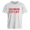 Marvel TShirt Men Women Deadpool Maximum Effort American Niche Fitness Trendy Oversized Short Sleeve Casual Streetwear Tee