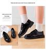 Boys' Black Leather Soft Sole Performance Shoes for School and Chorus