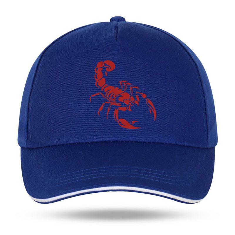New Unisex Women Fashion Scorpion Baseball Caps for Hip Hop Cotton Trucker Cap Bone Dad Hats