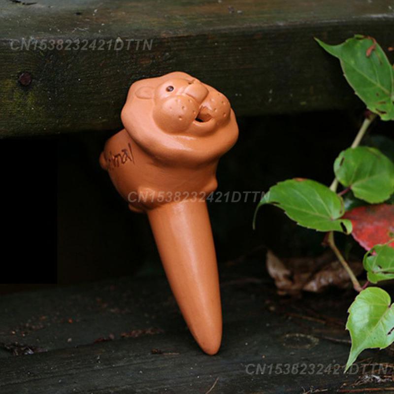 

Устройства для просачивания воды Керамическое устройство для полива растений в форме животного Самополивающее устройство для просачивания воды Автоматический сад для ленивых львиный