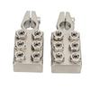 1 Pair Positive Negative 12 Way Heavey Duty Battery Terminals Clamps   Acid Battery Post Connector for Car