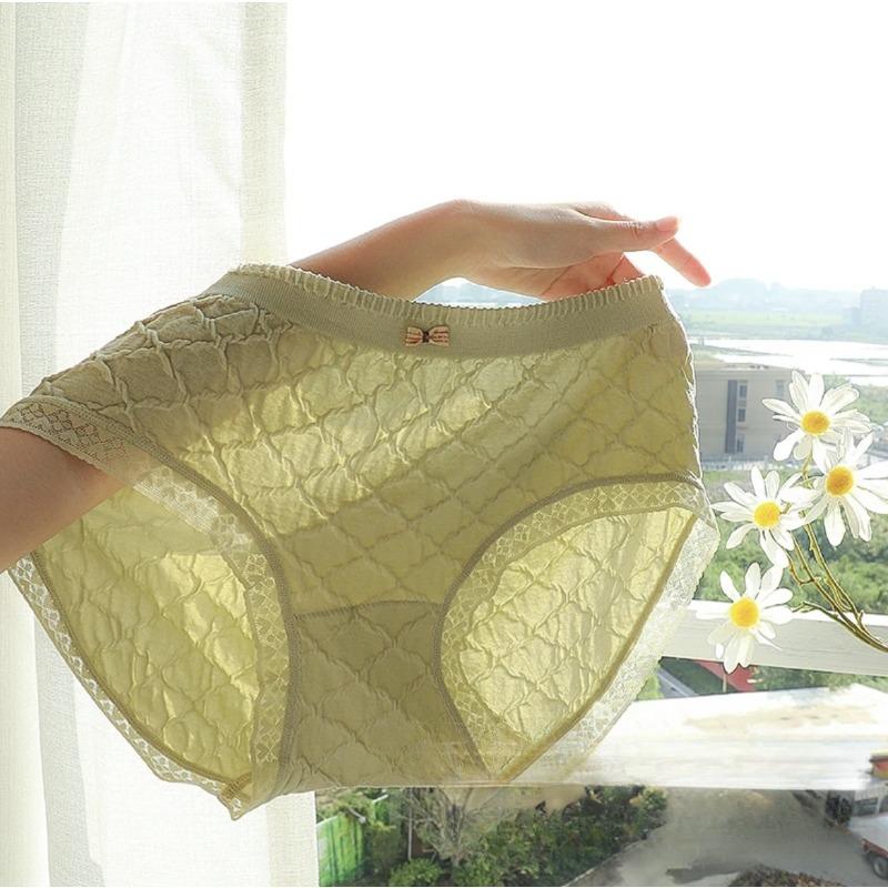 Nahtlose Modal-Slips in Übergröße, hüftbetonende Unterwäsche für Frauen, hohe Taille, taillenbetonendes, hüfthebendes Spitzen-Dreieckshöschen