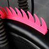 1Pc Rubber Dirt Biker Motocross Mohawk Biker Helmet Mohawks Spikes Motorcycle Helmet Mohawk Sticker
