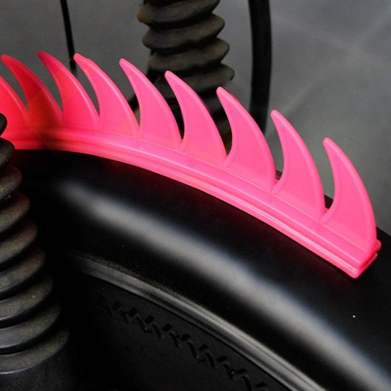 1Pc Rubber Dirt Biker Motocross Mohawk Biker Helmet Mohawks Spikes Motorcycle Helmet Mohawk Sticker