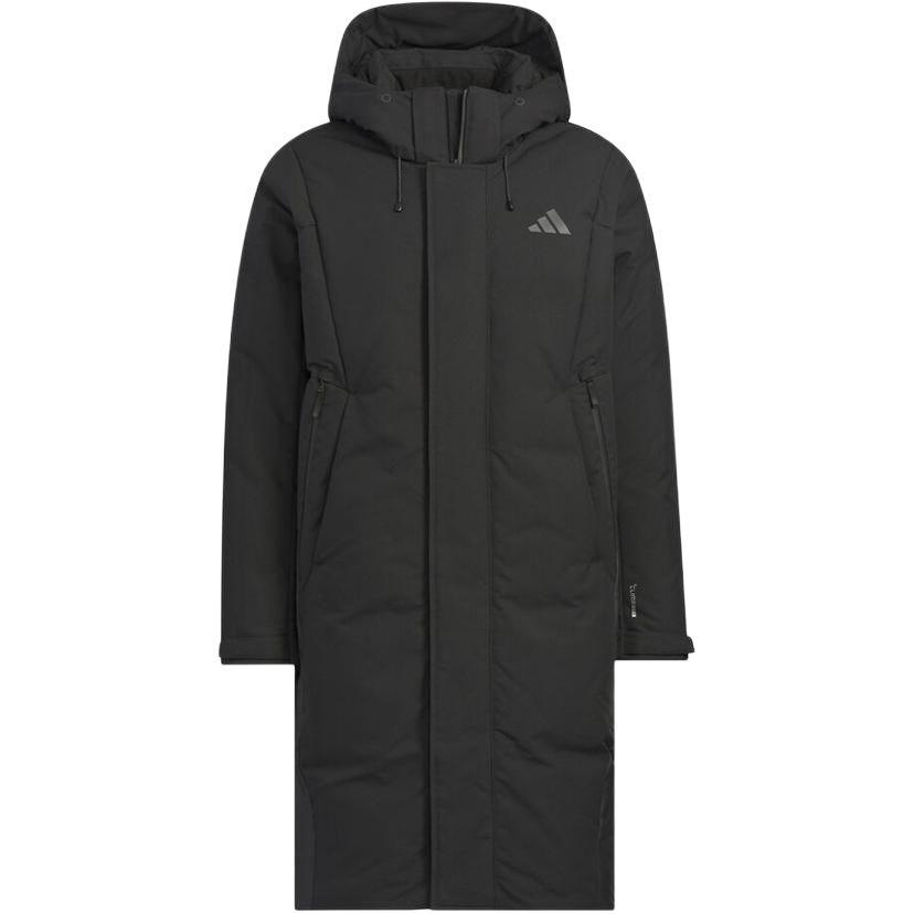 Adidas Sports Casual Long Hooded Down Jacket Men Outerwear KC2473