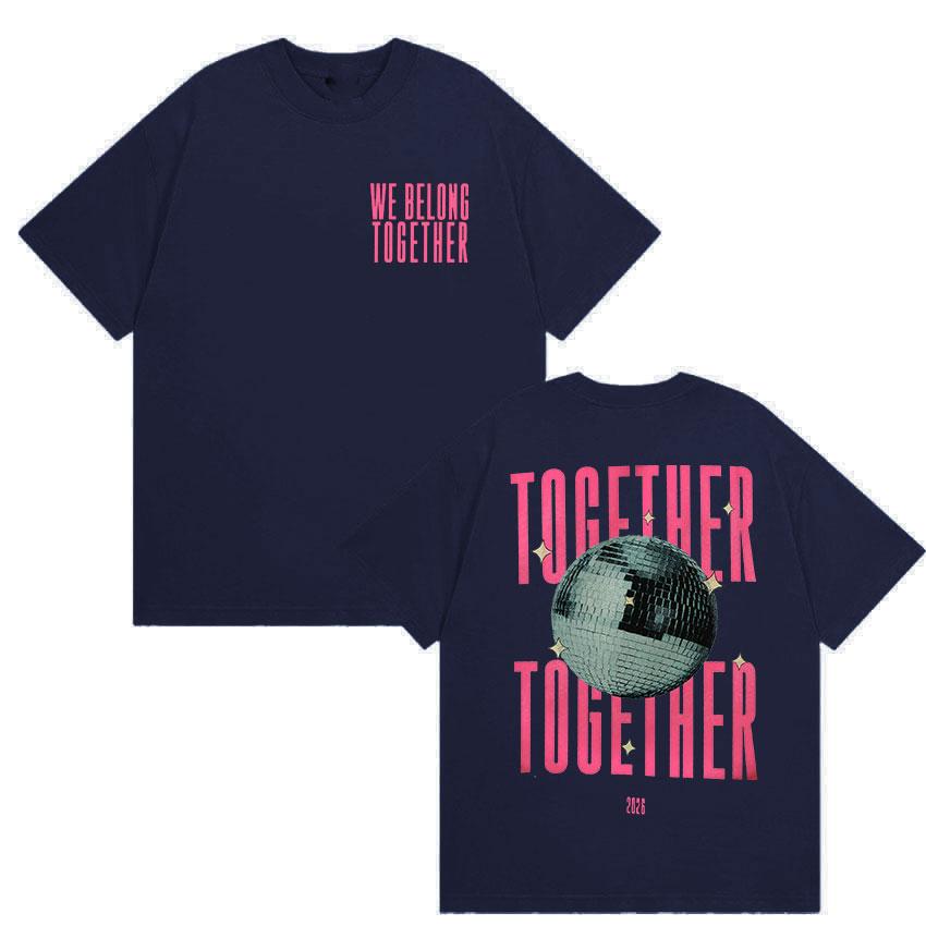 Harry Styles We Belong Together Tshirts Unisex Women High Quality Vintage Oversized Tshirt Summer 100 Cotton Short Sleeve Tees