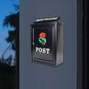 Drop Box Newspaper Holder Post Wall Hanging Mail for Outside House Garden