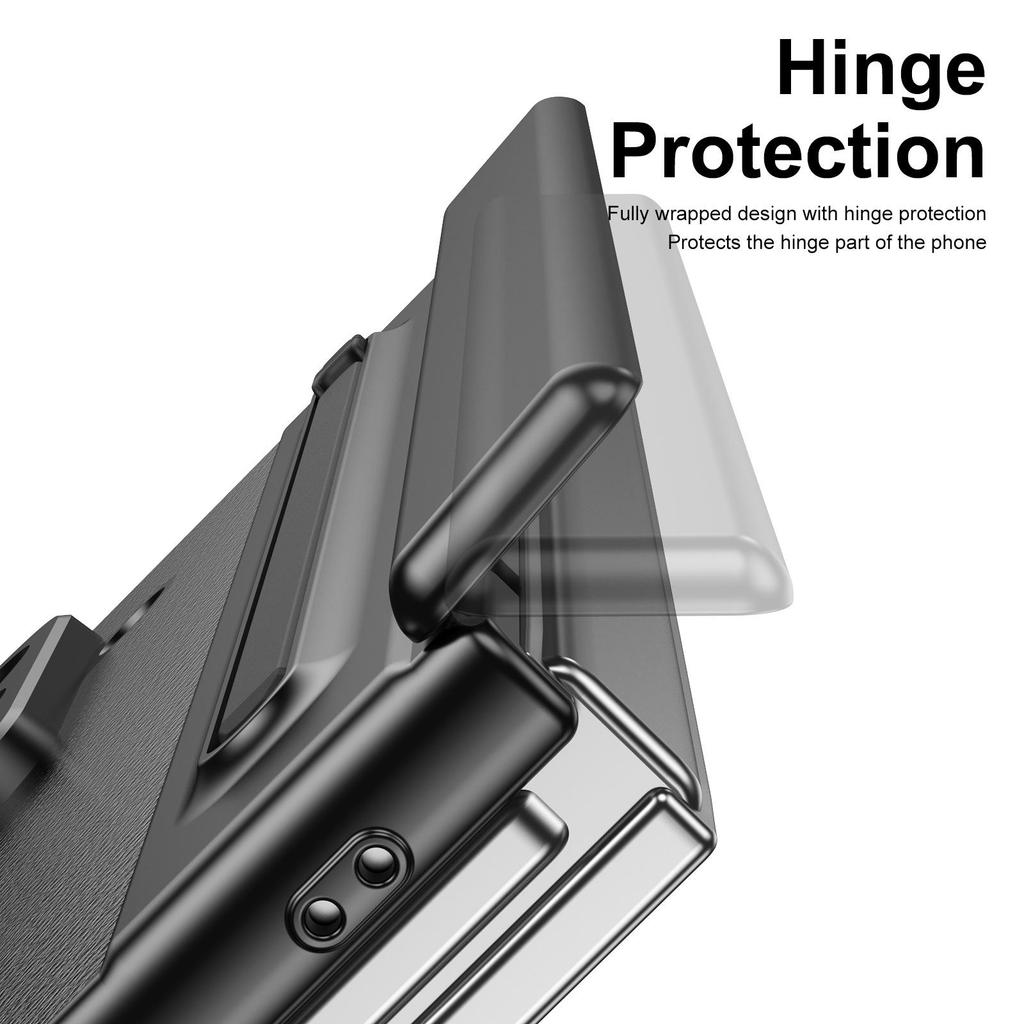Samsung Galaxy Z TriFold Case with Stylus: Full Coverage Hinge Protector