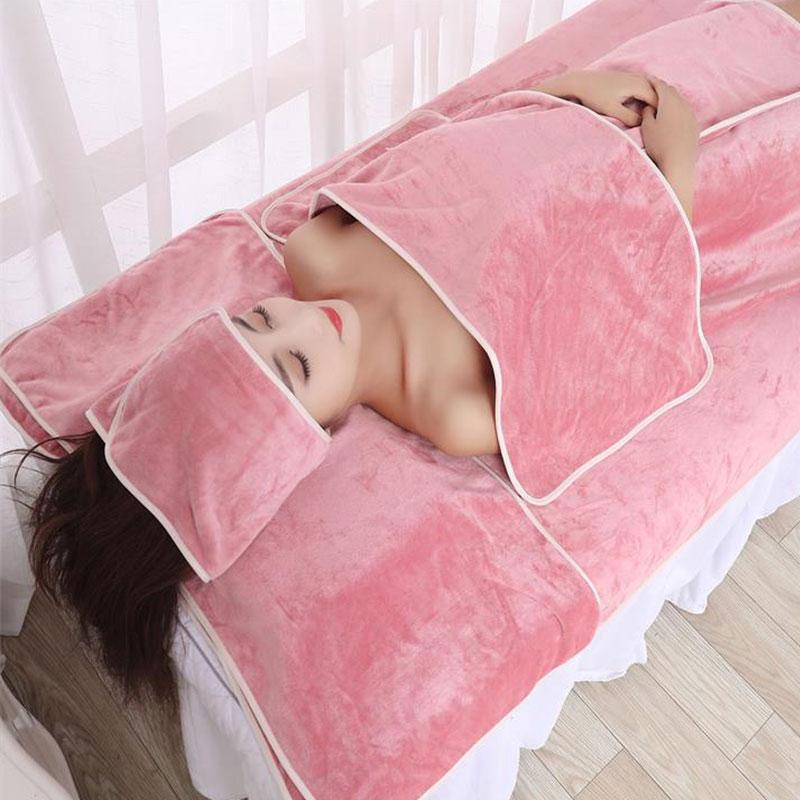 Home Bathroom Absorbs Water Quickly Beauty Salon Soft and Comfortable Towel Bath Towel Bag Turban Bath Skirt Massage Special Set