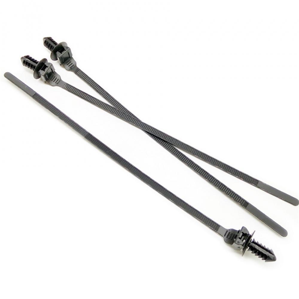 405Pcs Plastic Car Mixed Bumper Door Fender Liner Fastener Clip +50Pcs Cable Tie