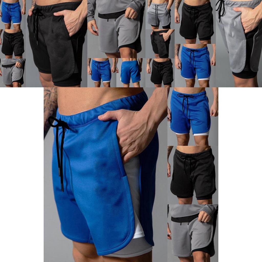 Men's Sports Gym Shorts Quick Dry Breathable Training Running Workout Casual Pants