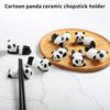 Ceramic Creative Chopsticks Rack Chopsticks Holder Home Dining Table Decoration Small Ornaments Hotel Restaurant Table Pen Shelf